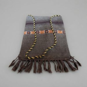 Traditional Embroidered Bag (Grey)