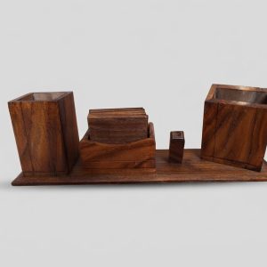 Wooden Ink Pen Holder