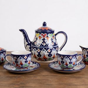 Multani Blue Pottery Tea Set